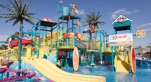 Surf and Safari splash park at Encore Resort